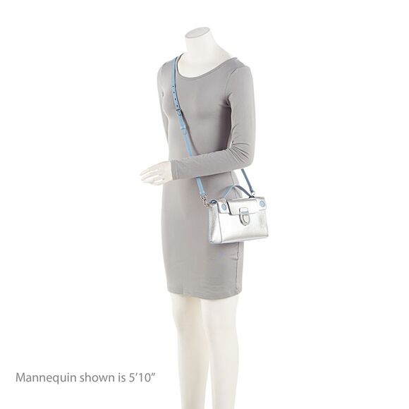 Dior Metallic Calfskin Diorever Top Handle - Picture 5 of 15